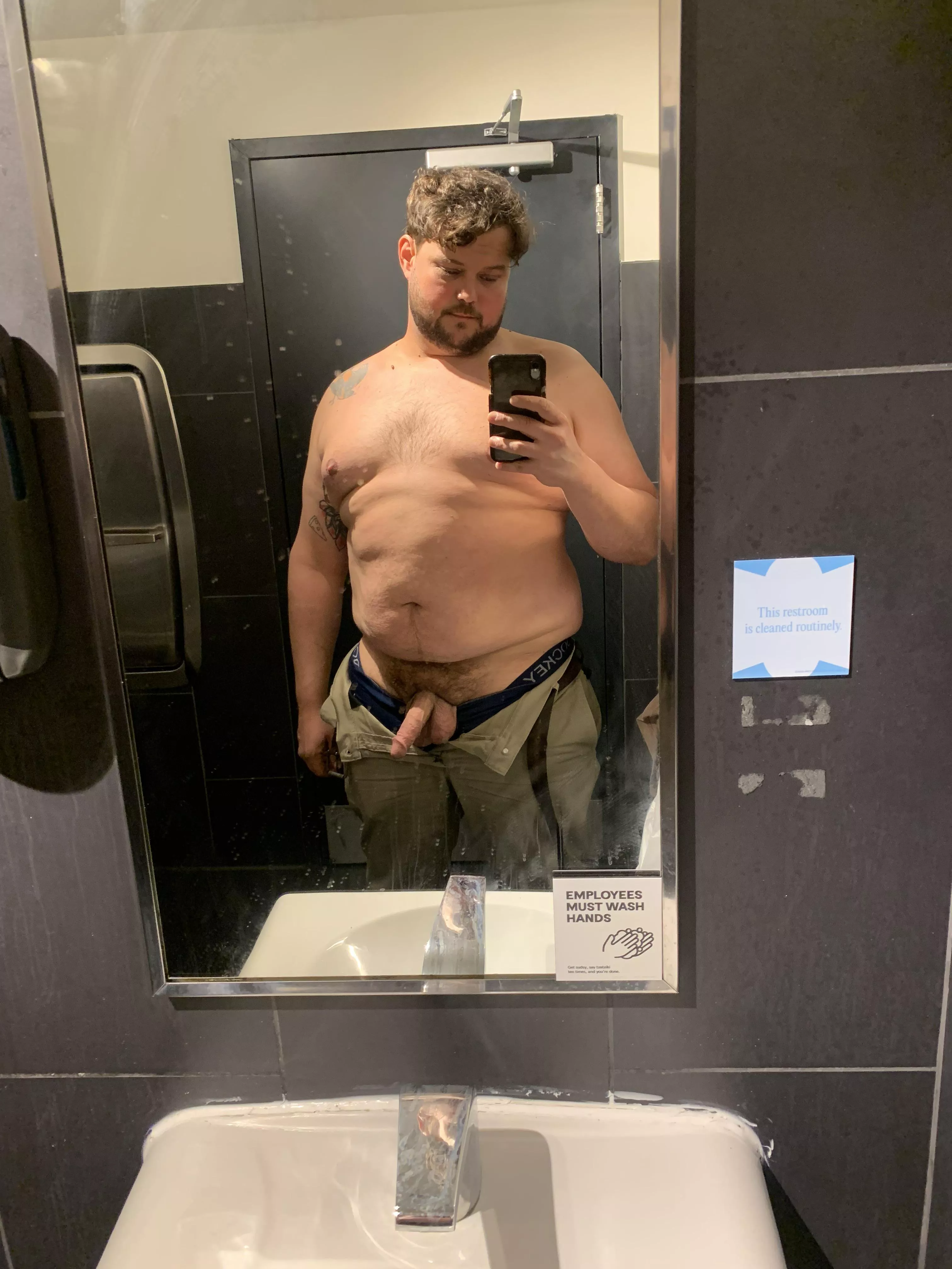 Meet me in the bathroom? posted by Low_Net1720