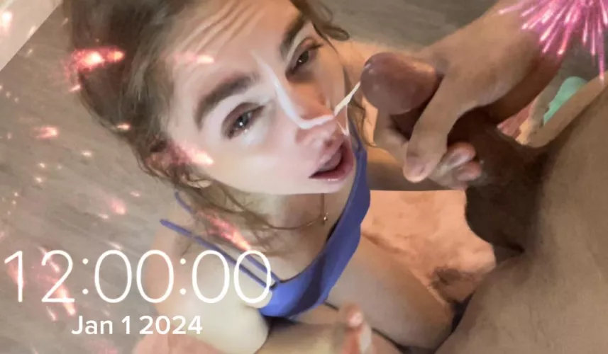 New years kiss? Nah new years facial by Kylieisland