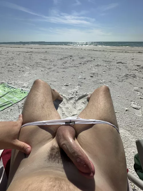 (nsfw) sometimes i get to hard to keep it in my thong 🍆💦 by jakeistheman699