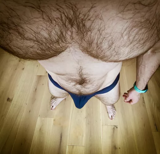 Post workout 💪🏻🩲 by BeardWoof1337