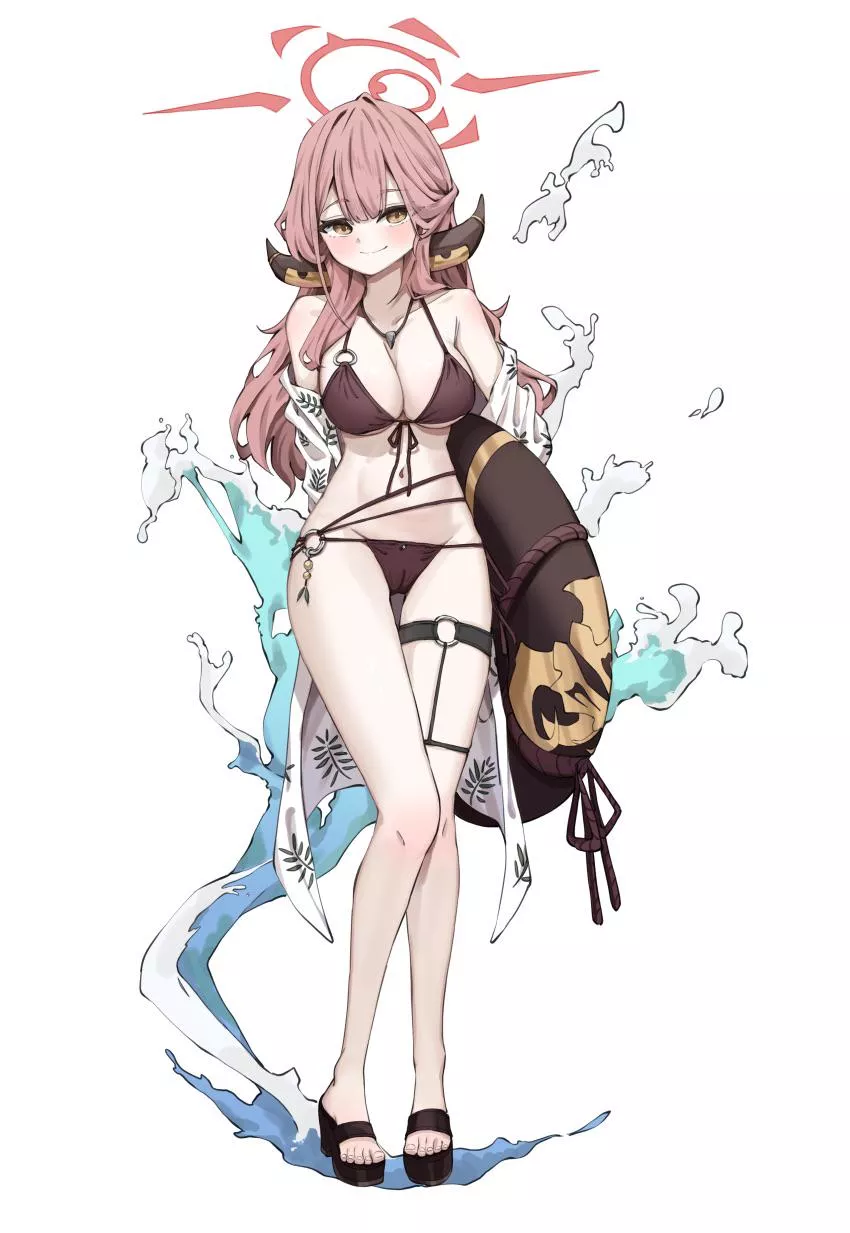 Sexy and cute angel waifu posted by reversedturnover