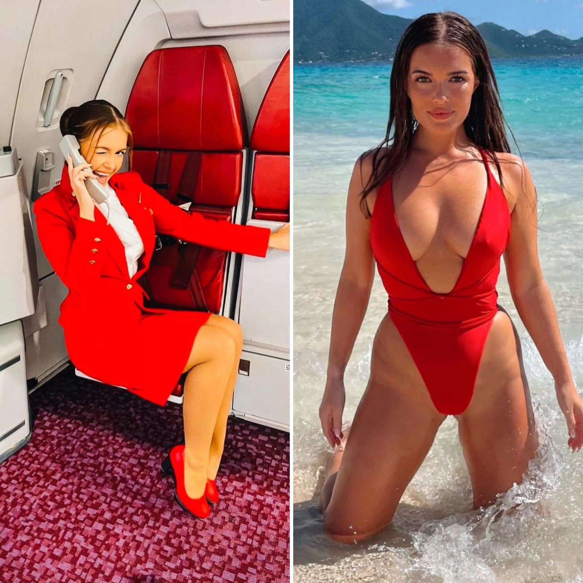 Sexy in red 🇬🇧  posted by IkarusAndTheSun