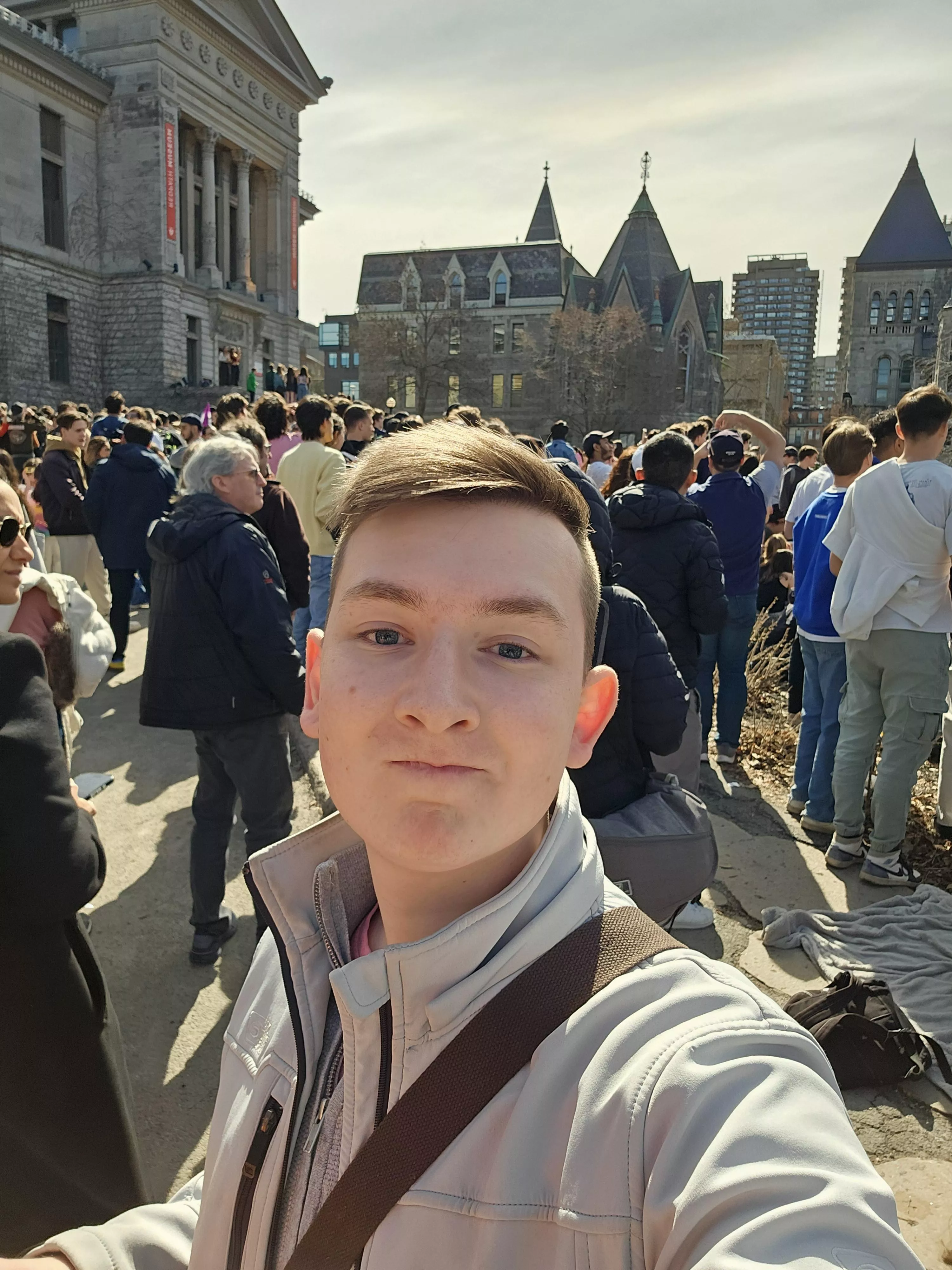 The eclipse viewing was awesome  posted by willjordanmtl