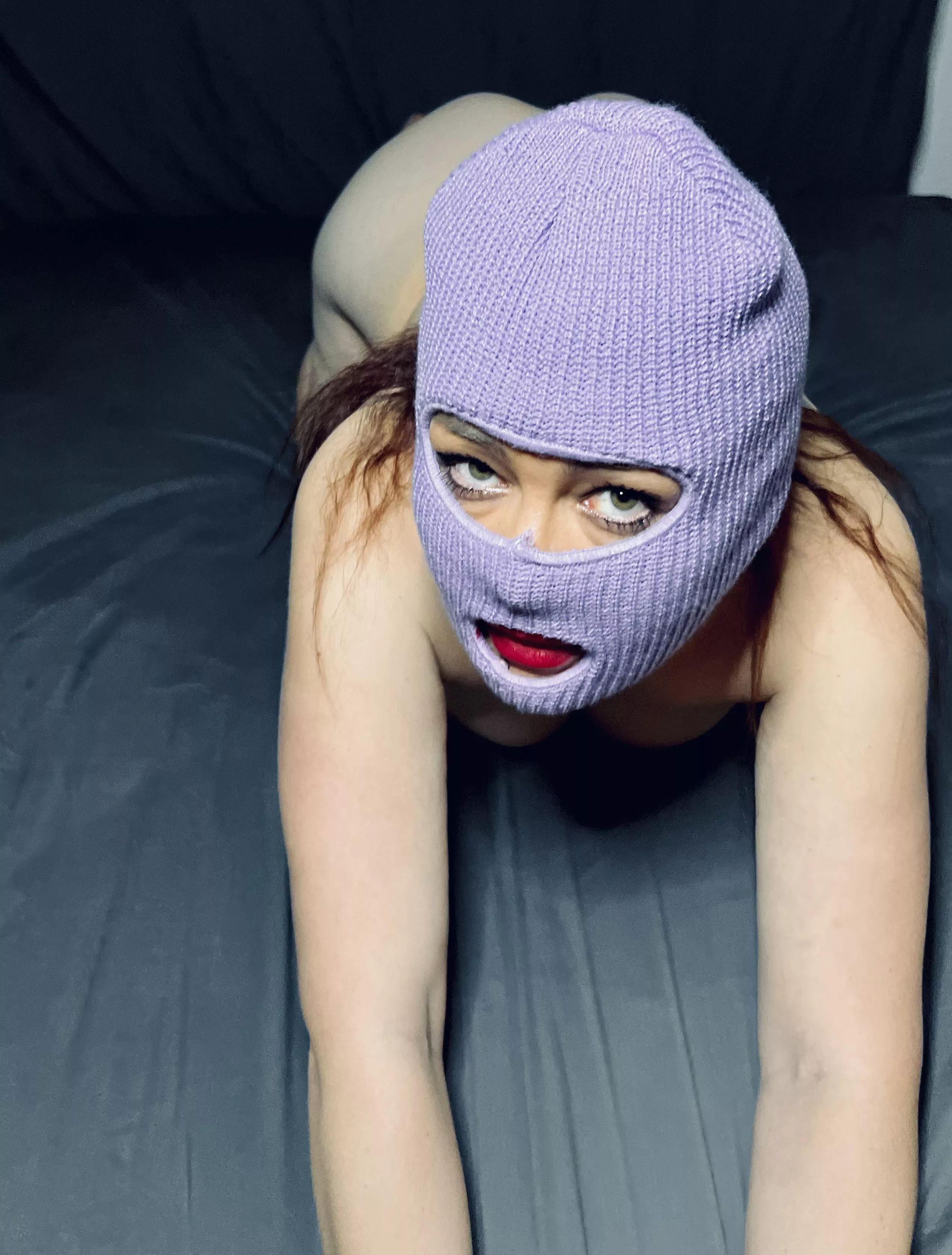 This is my come eat me look posted by BalaclavaCougar