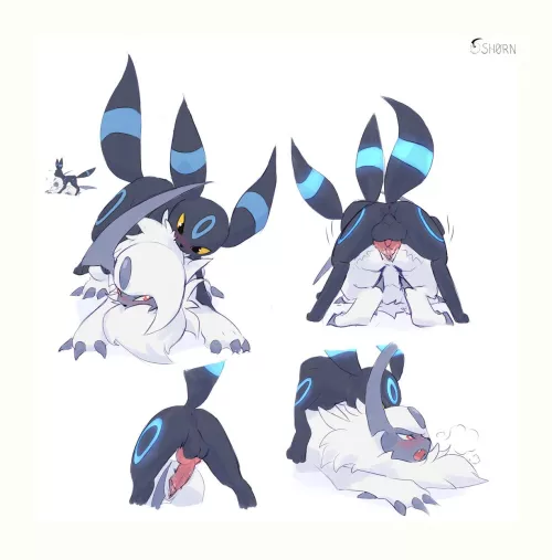 Umbreon snd Absol seem to be having a good time... [MF] [DS_H0RN] by Weak_Possibility231