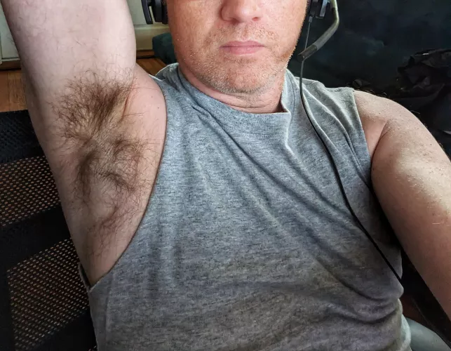 Wife says I need to either trim my pits or stop wearing sleeveless shirts. What do you all think? by MaleficentPirate7164