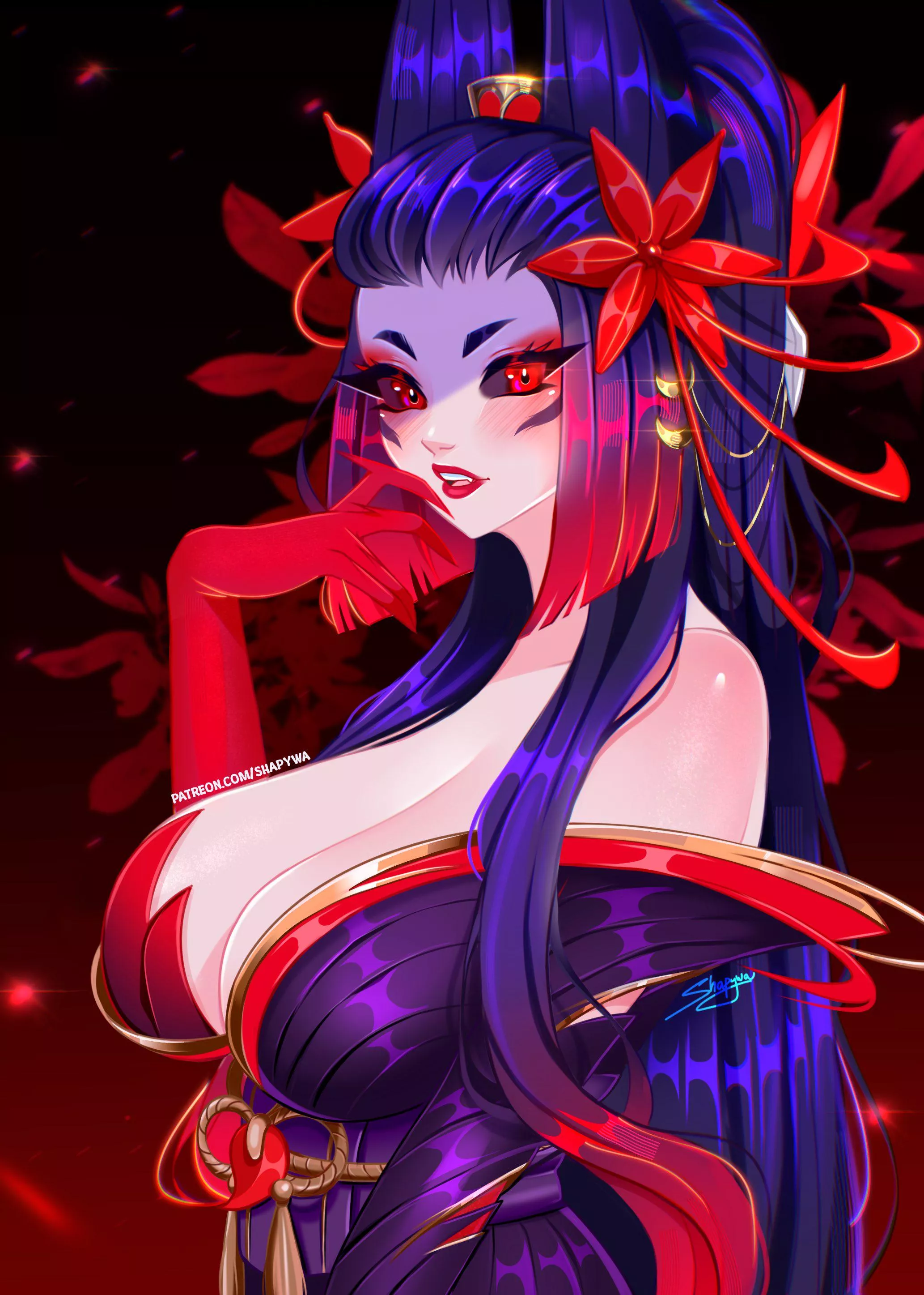 Blood Moon Zyra. (Shapy_wa) posted by Short-Ad224
