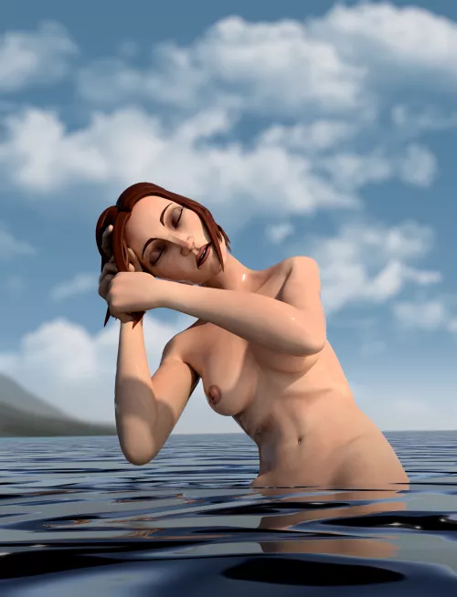 Bo Katan invites you for a dip (me) by liamsitagem