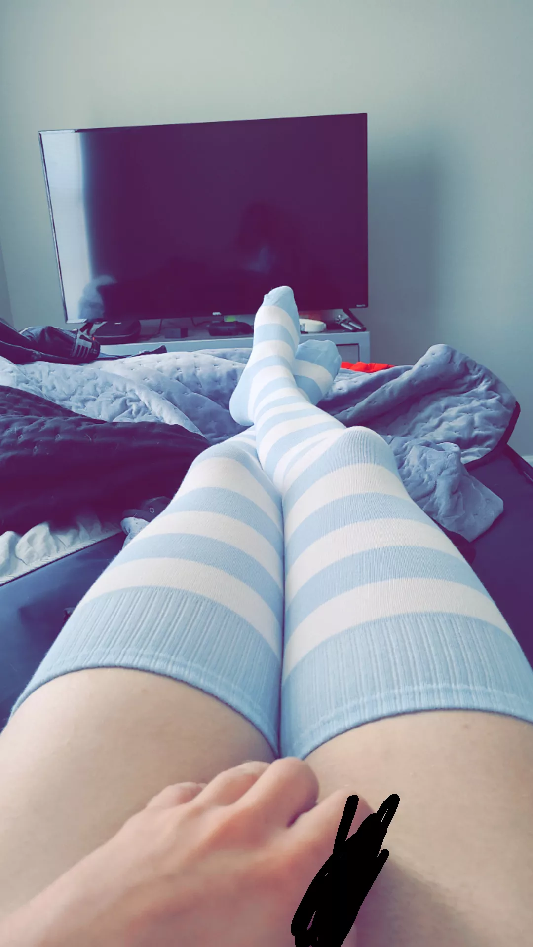 Bought new socks! posted by Individual_Chart1921