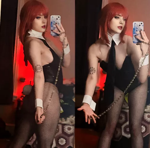 bunny girl makima :)) by jaljaacos