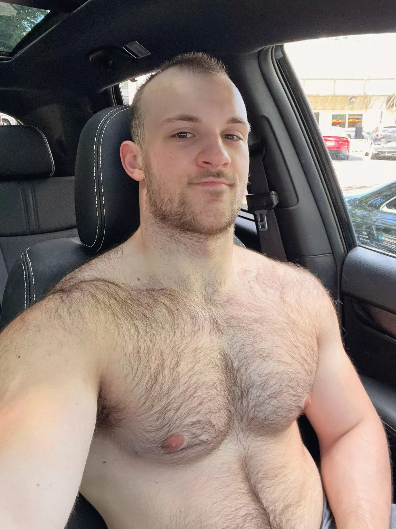 Do you mind when a guy drives shirtless? I love the breeze when I’m driving. posted by Downlowbottom1