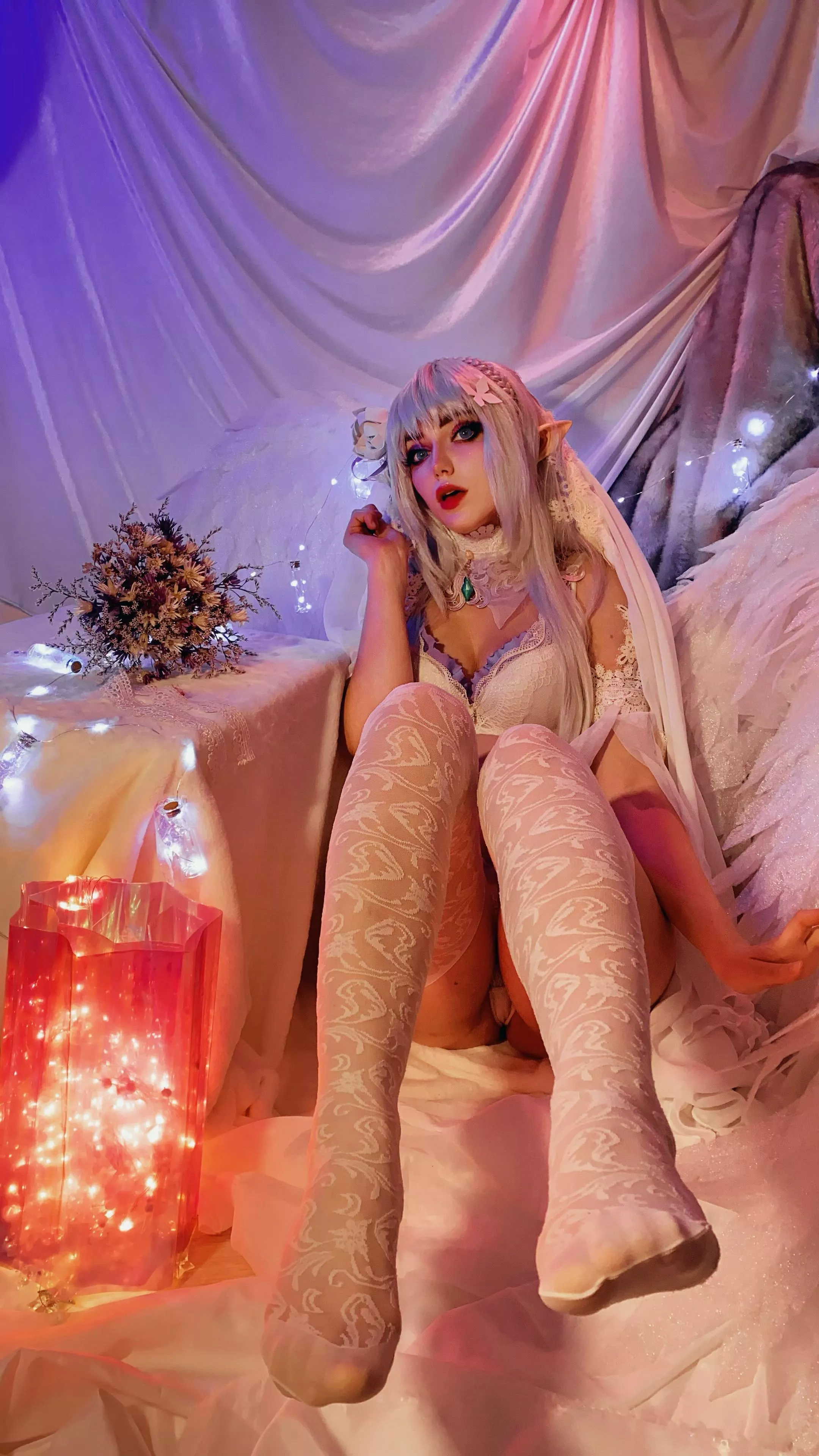 Emilia from ReZero by Fleurxy posted by im_fleurxy