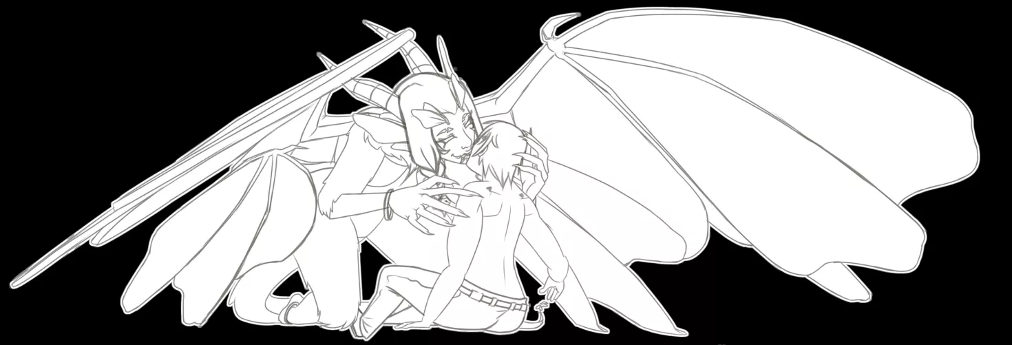 February 2024 Monster Doodle by MousyLou91