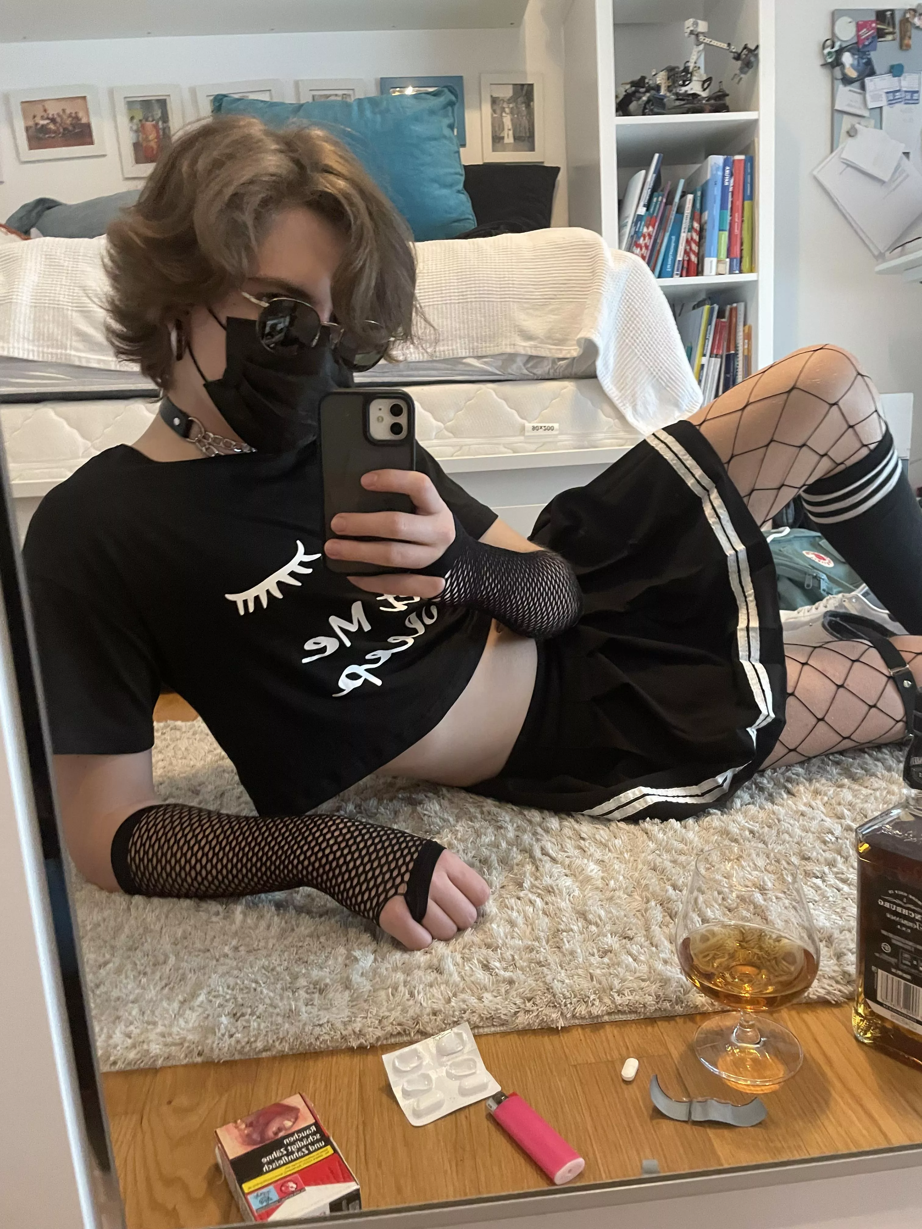 Finally decided to post some of my femboy pics… posted by Bowie_is_a_slut