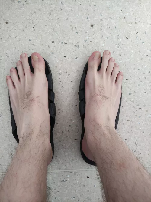 I have pretty hairy feet. What do you think about it? 😄 by Then-Mechanic-3092