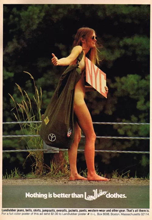 Landlubber Clothes ad, 1971 by poisson-iv