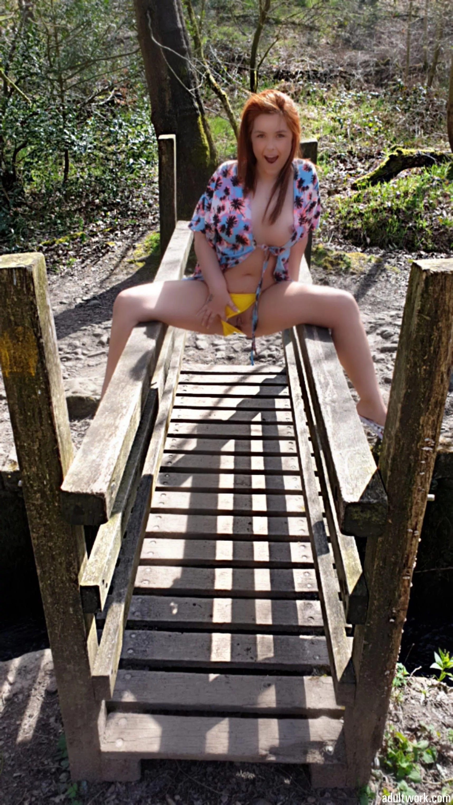 Leisurely walk through the park... posted by MandyFoxxx