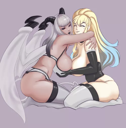 Lilin and Tamara by Zilvan by Tatsu12345