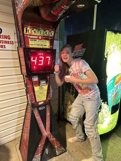 May not be strong, but I am a lil' goofy. :) (Enby) by Stoney_Sapphire