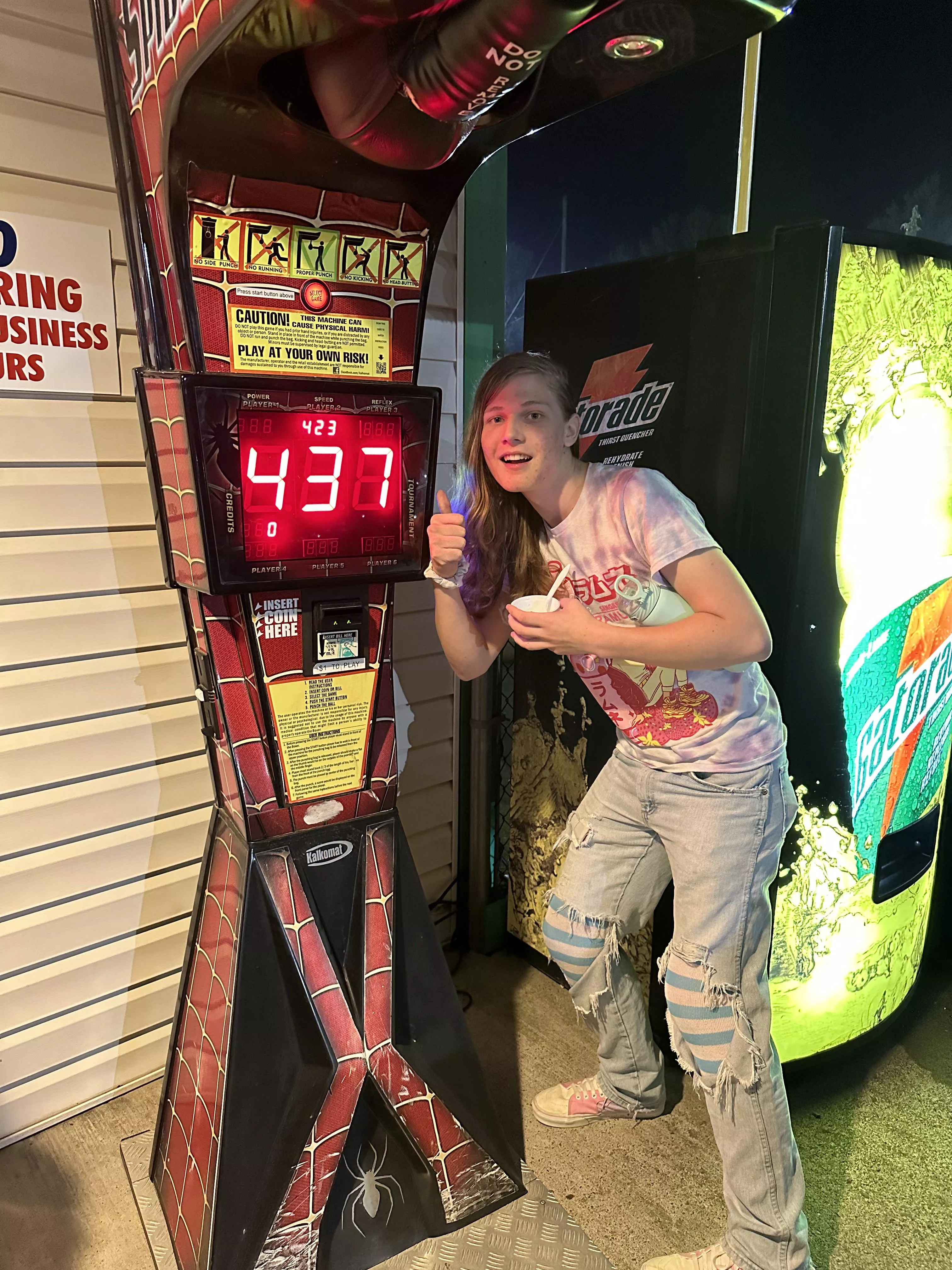 May not be strong, but I am a lil' goofy. :) (Enby) posted by Stoney_Sapphire