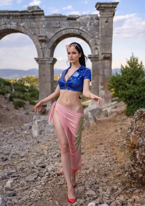 My Nico Robin Cosplay  by womaniserbbc