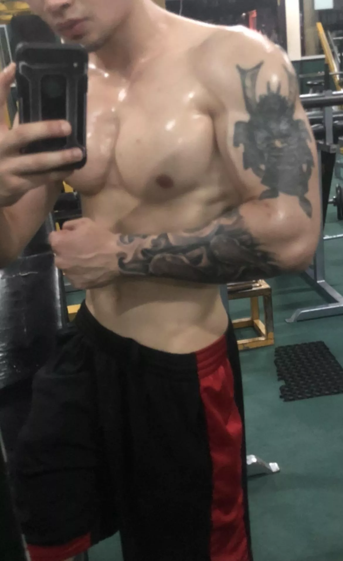 My tatted, bulky strong forearm ;) posted by TheeGuyDerek