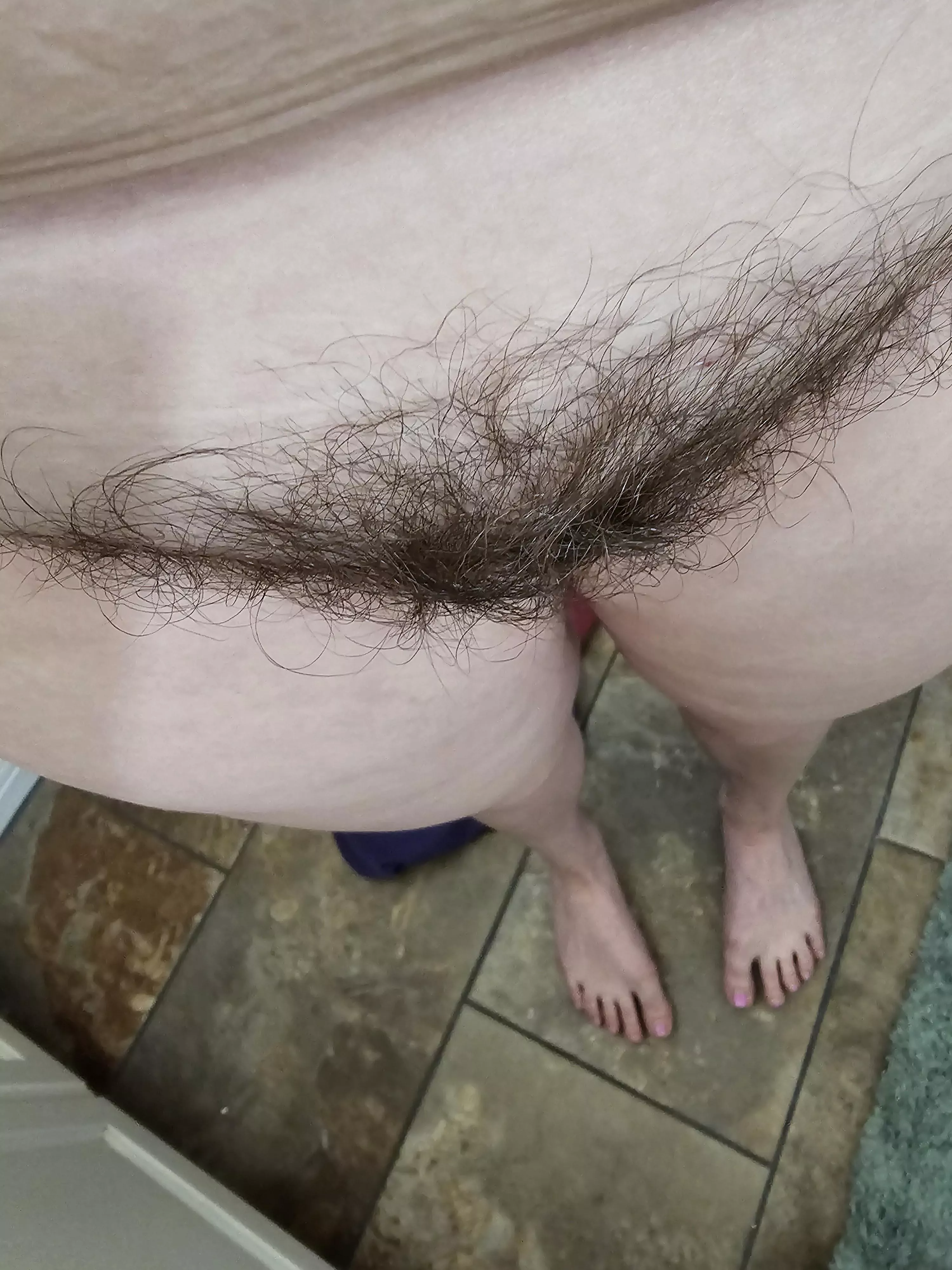 My view when I look down before getting in the shower posted by yourbakedbabe