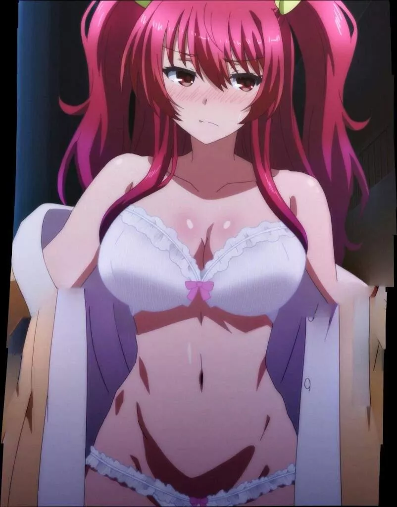 [Rakudai Kishi no Eiyuutan] Just looking. At your nice body that is. posted by BurnRedditDownDown