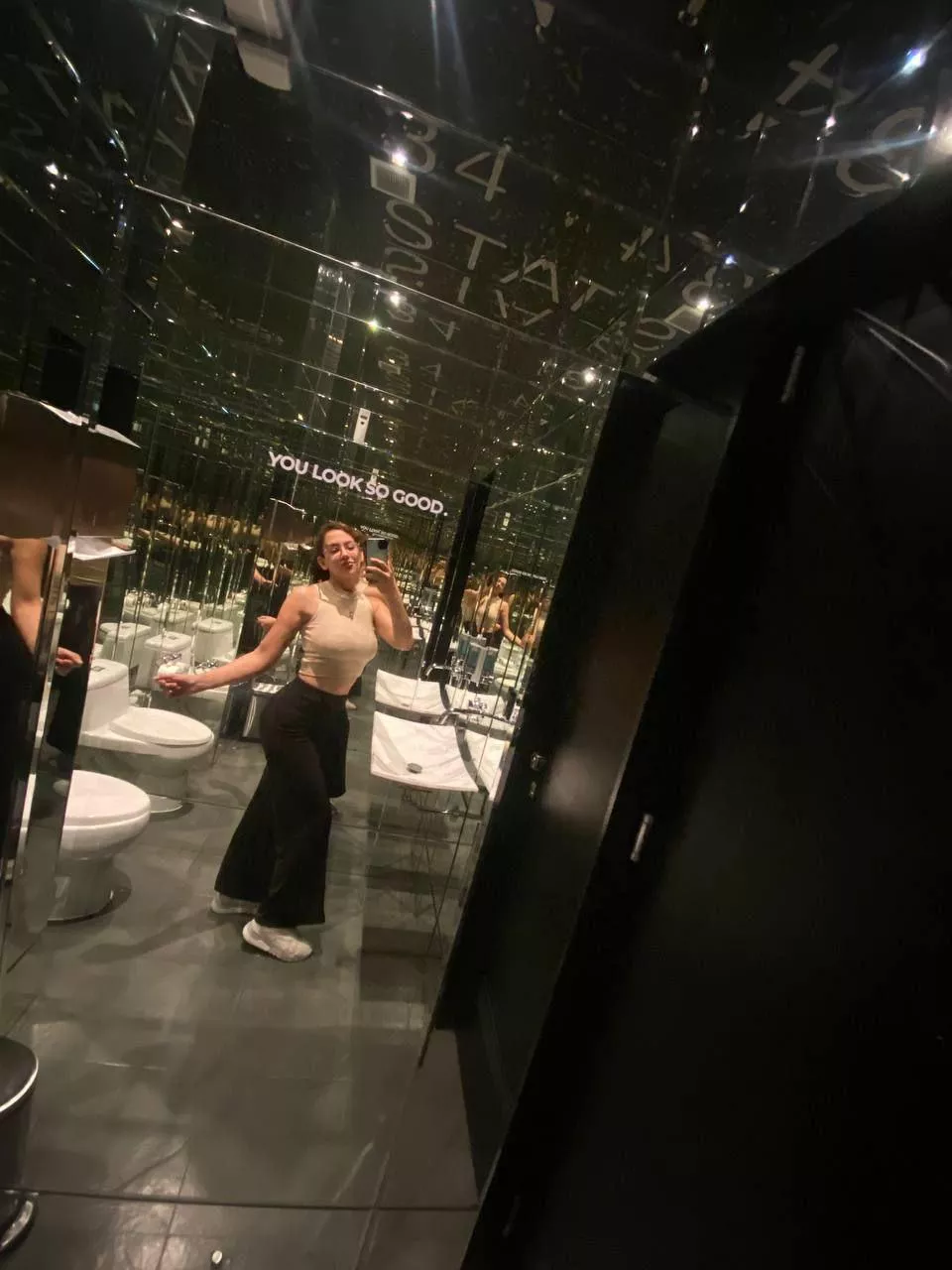 Taking a moment to appreciate the masterpiece that is me. posted by gabby_stimulus