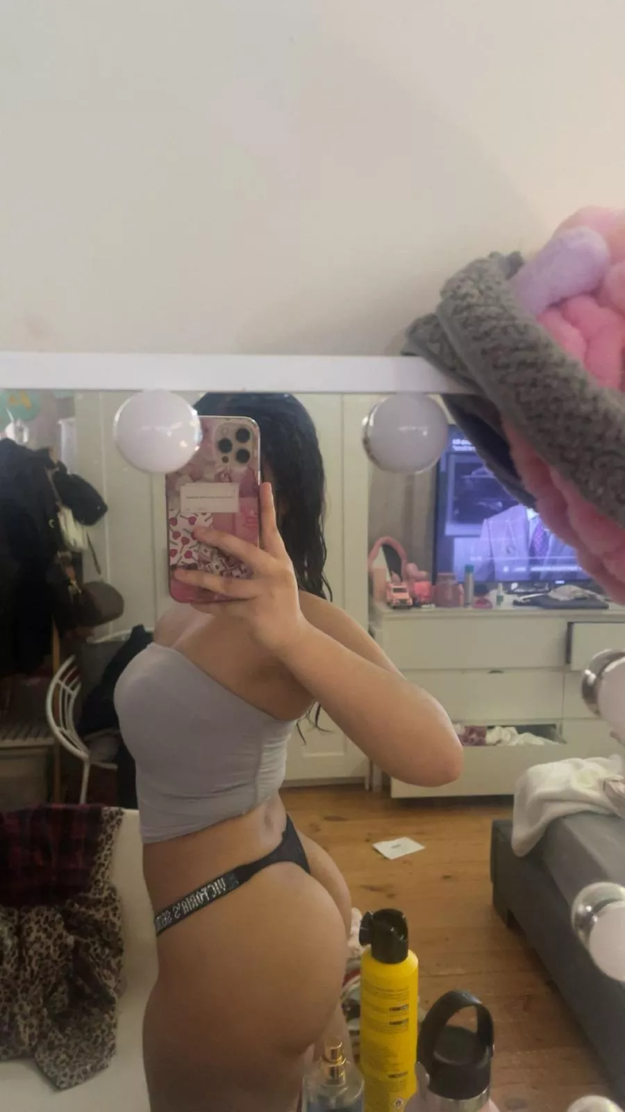 What would u do to me if u walked into my room and saw me taking ass pics? posted by SweatyLetterhead7267