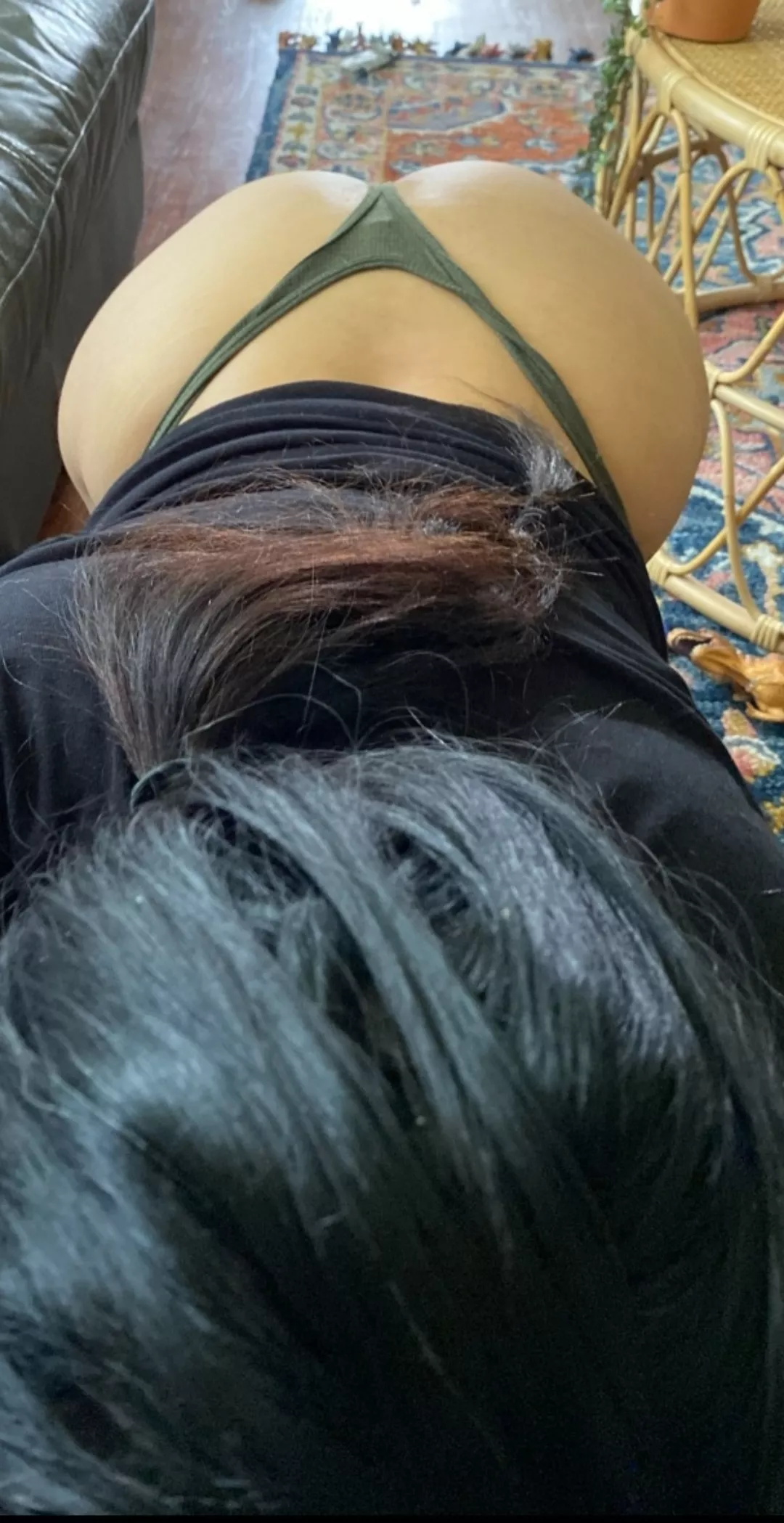 Wide hips tight lips.  posted by PepperoniAndPoses18