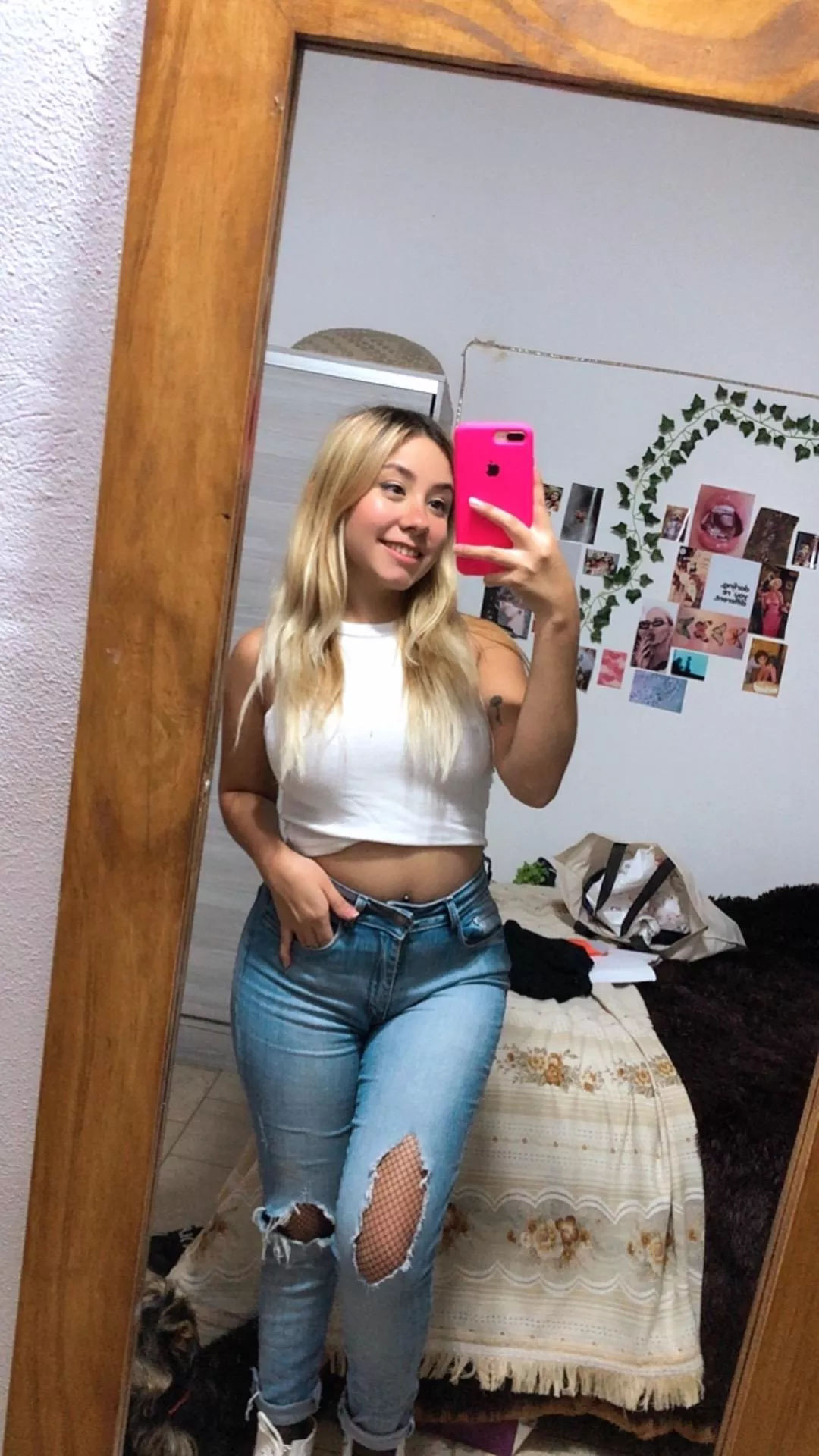 Would you make a shy 21-year-old in a crop top your girlfriend? posted by Fertile_Tongue_