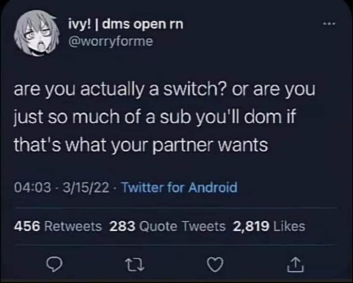 Are you?  by Mammoth_Load3517