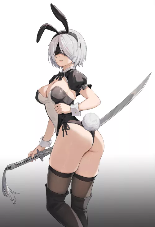 Bunny Girl 2B by xSaviour_N