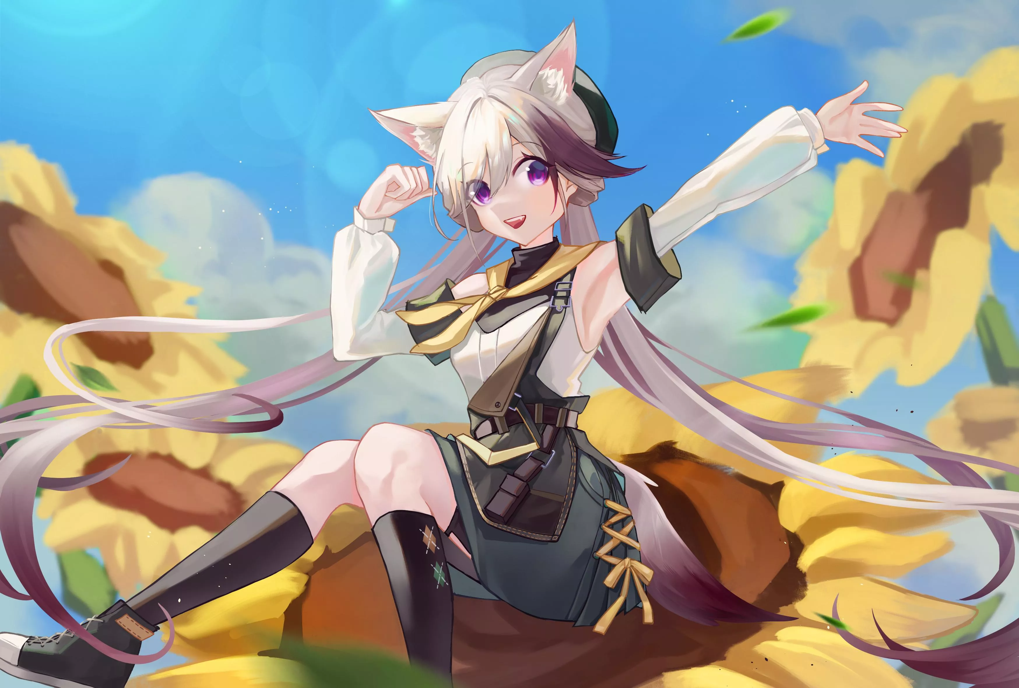 Cardigan (Jenniki×6) [Arknights] posted by TheRoySez