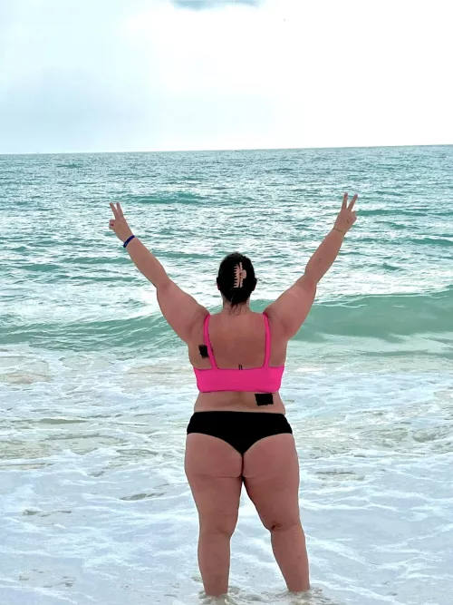 Cheeks Out & Free at Resort by BigBootyJudy_123