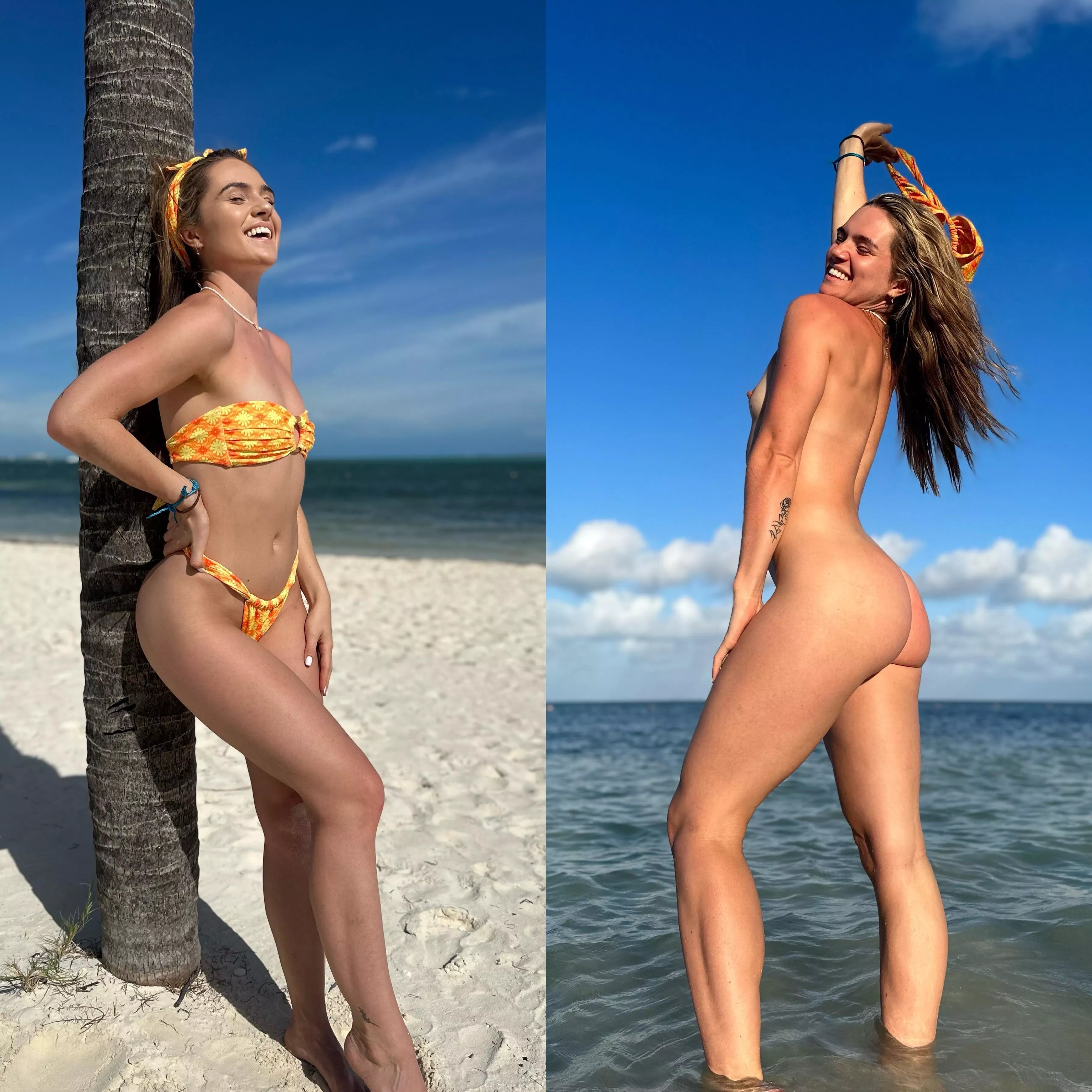 Clothing in the sea is optional  posted by Bootyandthebeast69