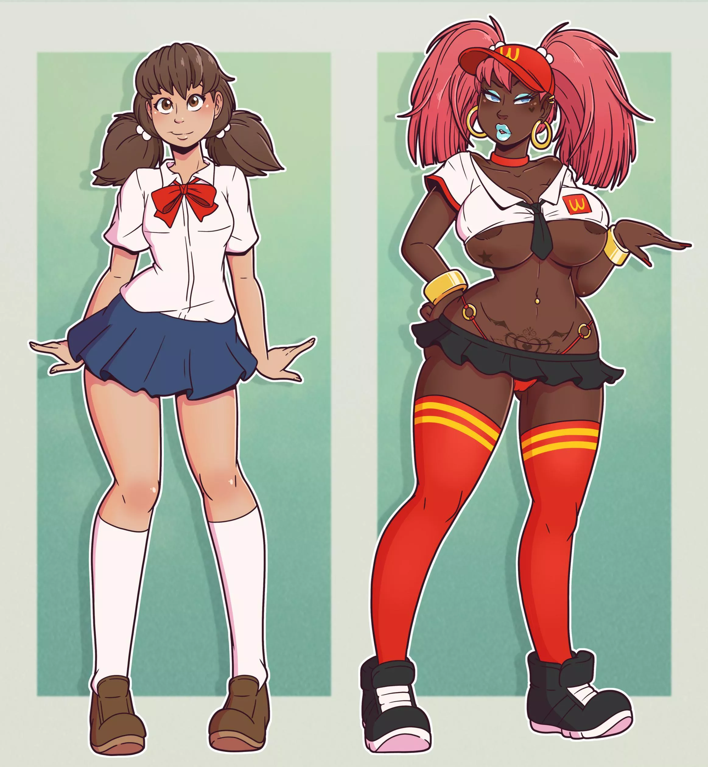 Gyaru burger posted by dino810