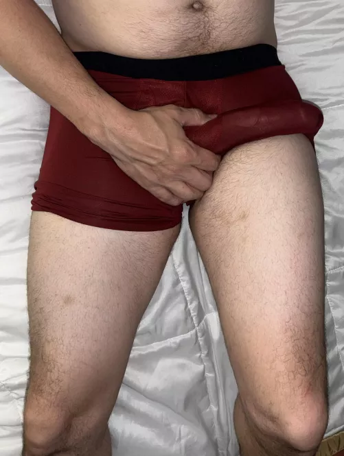 I thought red would hide it better by Majestic_Bag3288