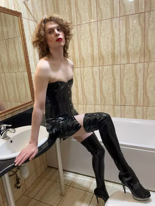 If you saw me in such a depraved and slut outfit, what would be your first thought?🫦 by NicoleStampede