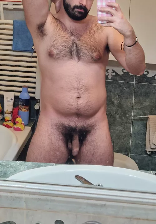 I'll clean the mirror, eventually  by PlutoBunker