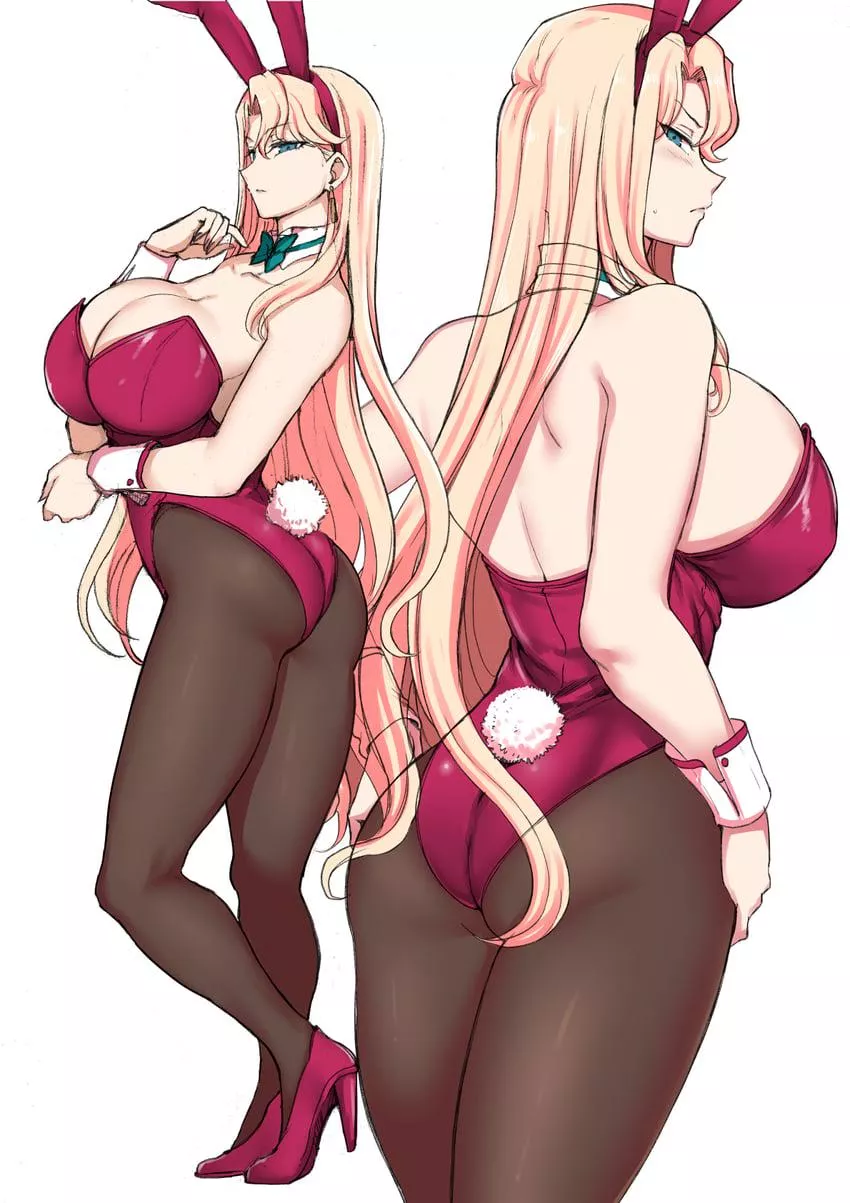 in her bunny suit posted by Hour_Reaction_8757