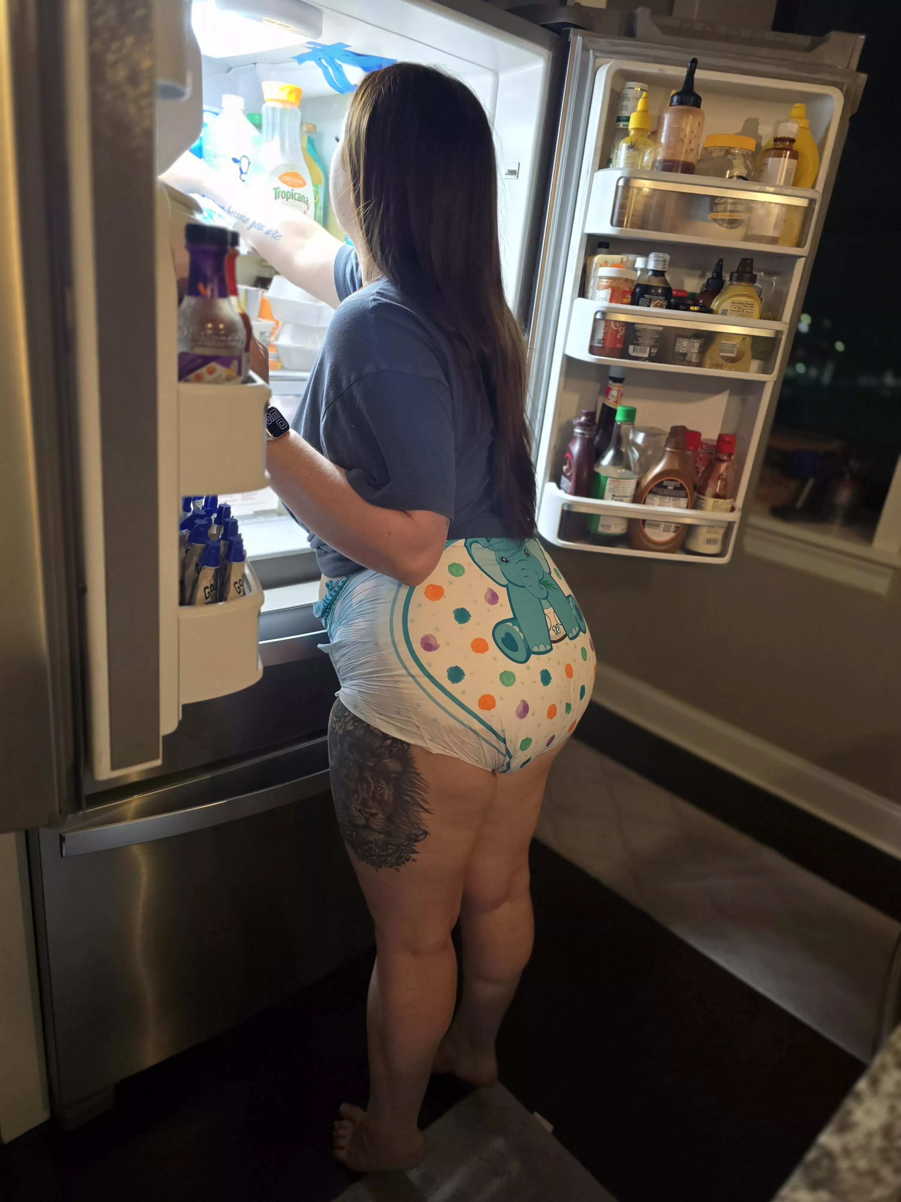 Looking for a snack 😋 posted by Allie-n-Daddy