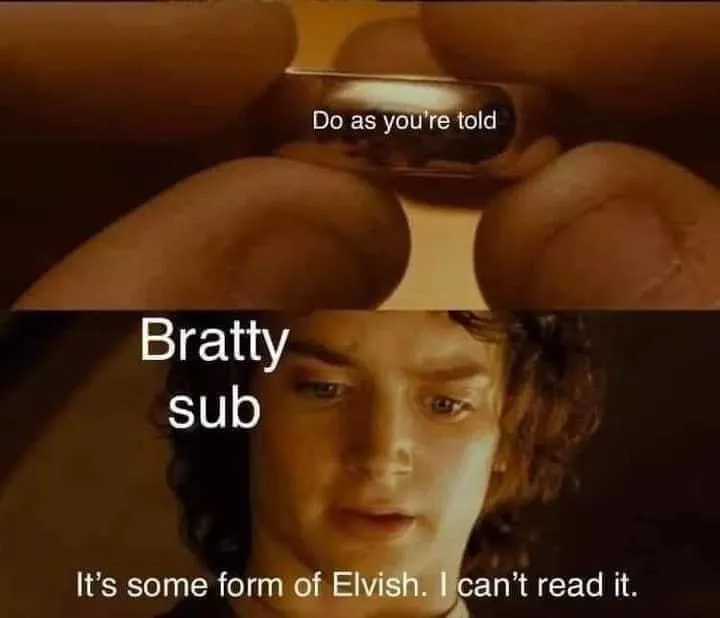 Lotr+Bratty lil subby 🖤🖤🖤 by Martymay_crochets