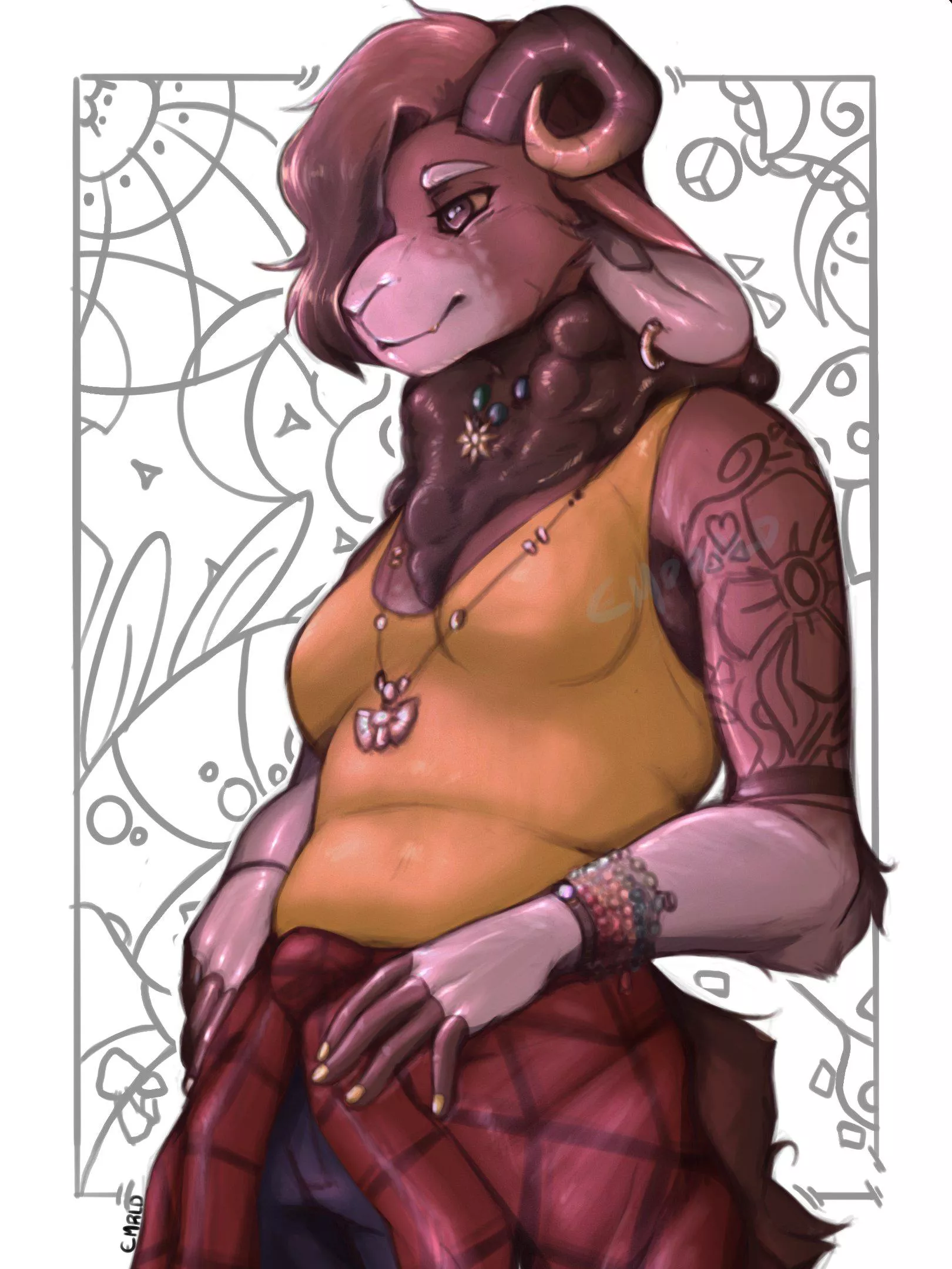 My friend's sona posted by Kitchen-Subject6120