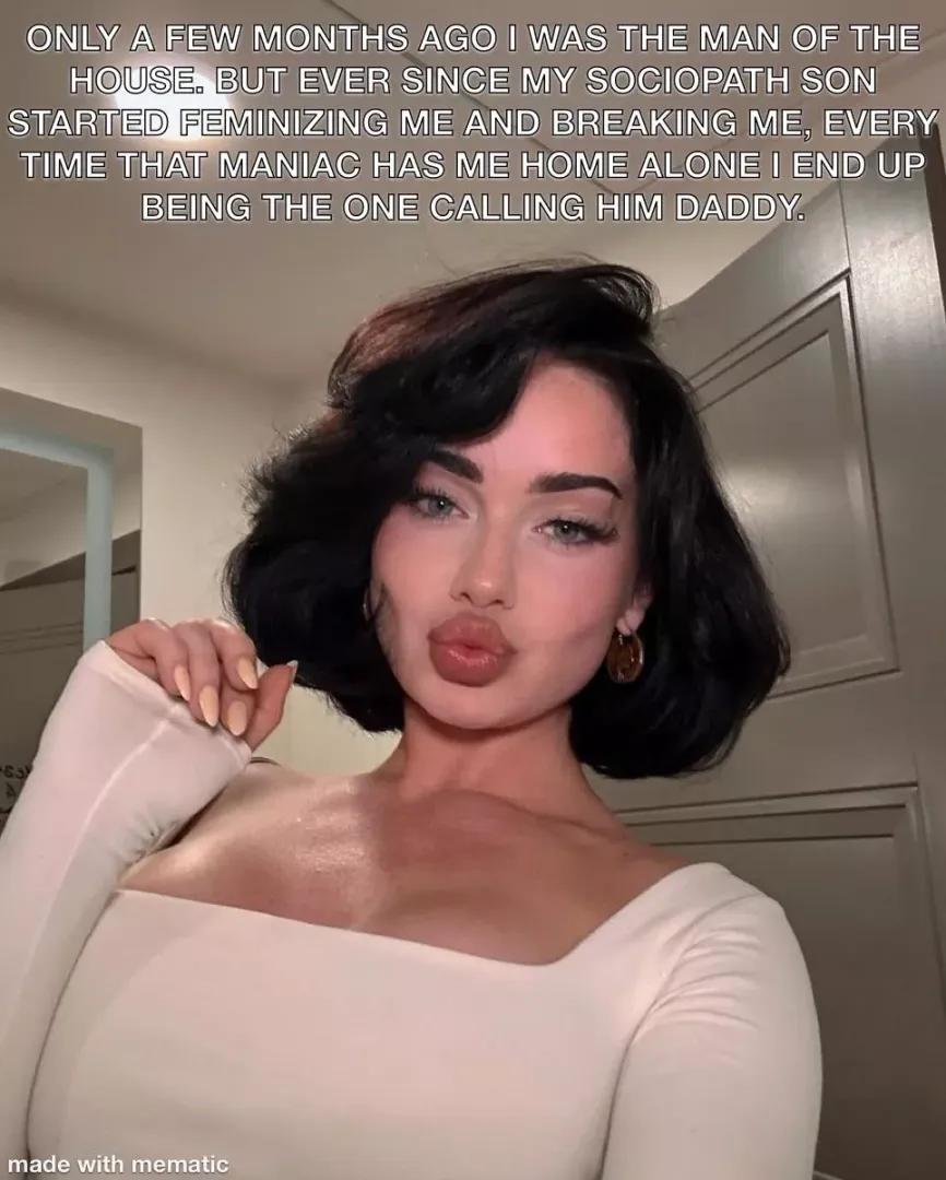 Not a man at all anymore… posted by MaddBerrys