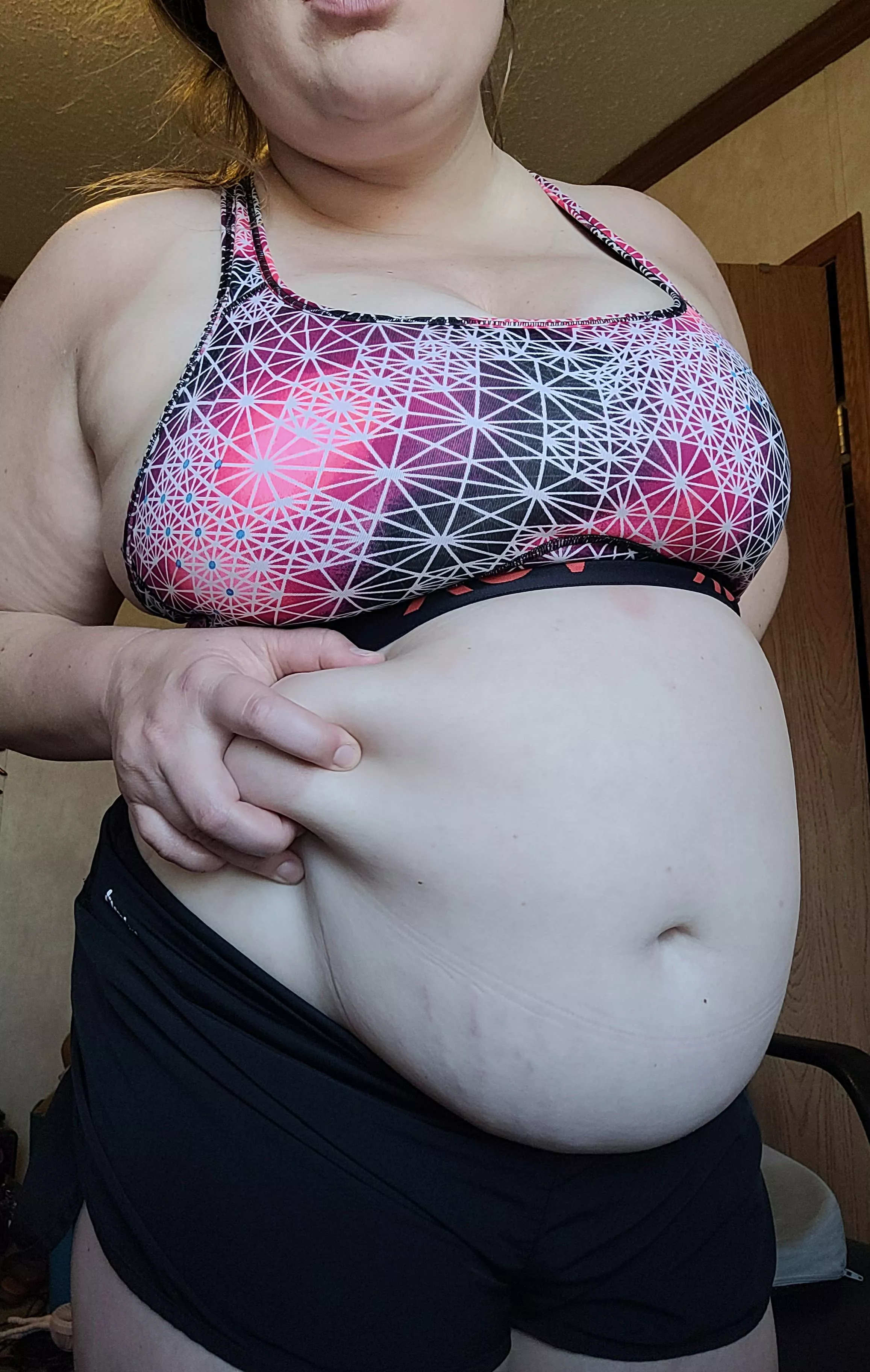 Not even an inch to pinch 😉 posted by invisibelly