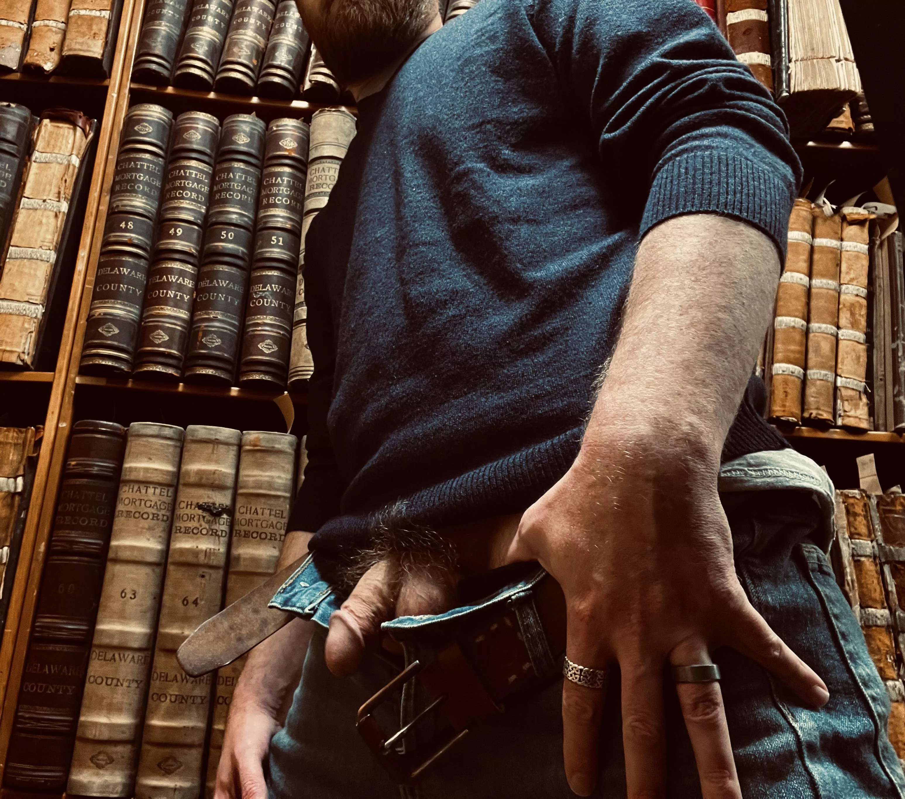 Oh, pardon me, I didn’t know anyone else was in the library. posted by throwaway20221969