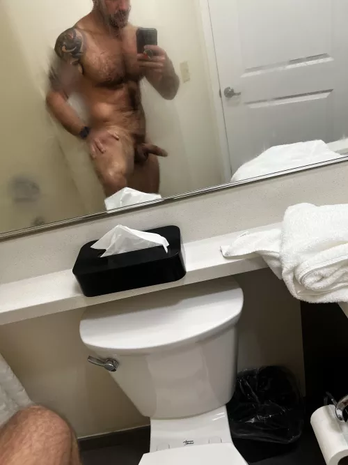 On your knees and worship this perfect cock by Jacked_Jordan