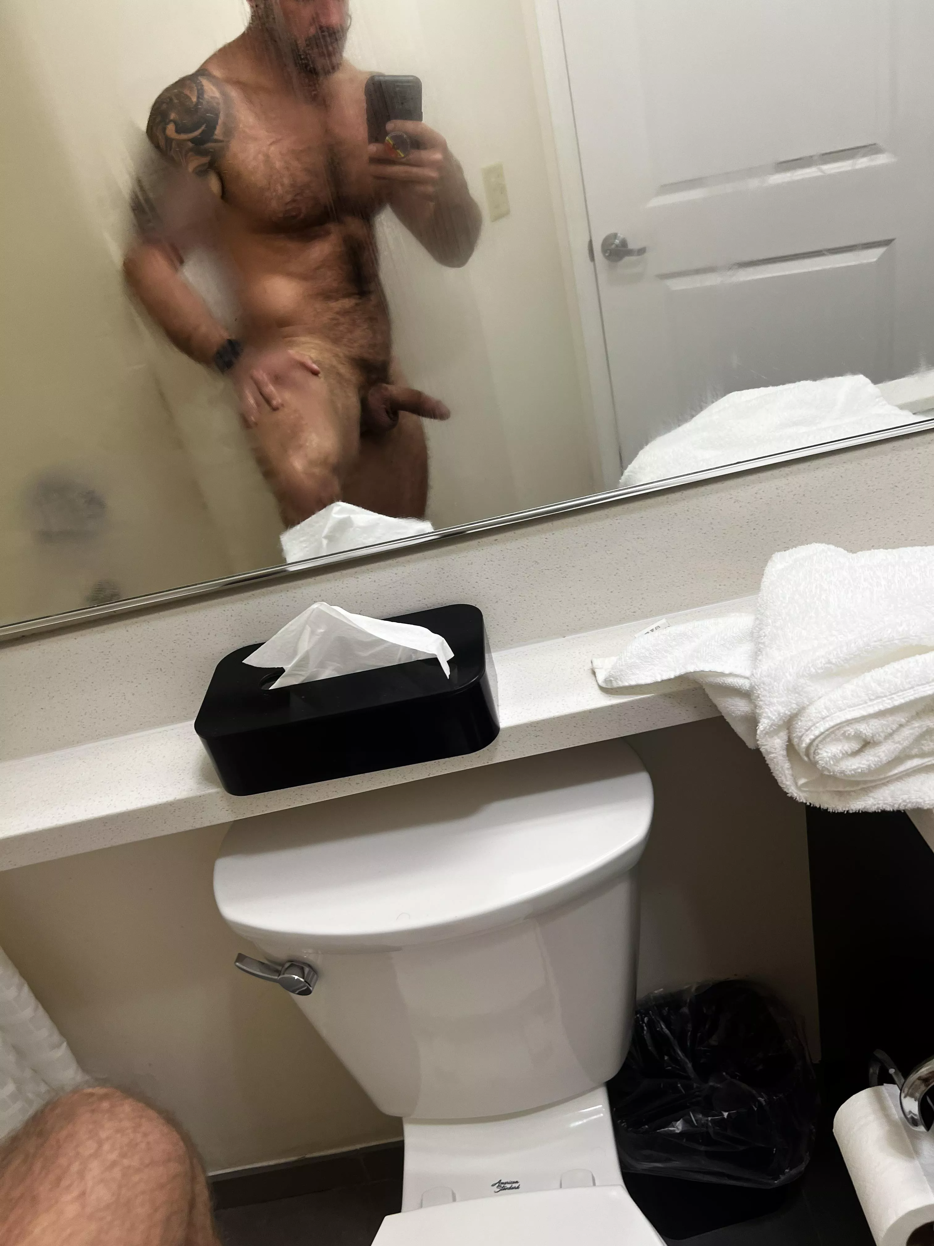 On your knees and worship this perfect cock posted by Jacked_Jordan